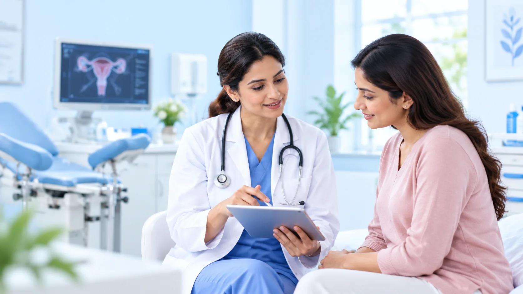 Women's healthcare consultation